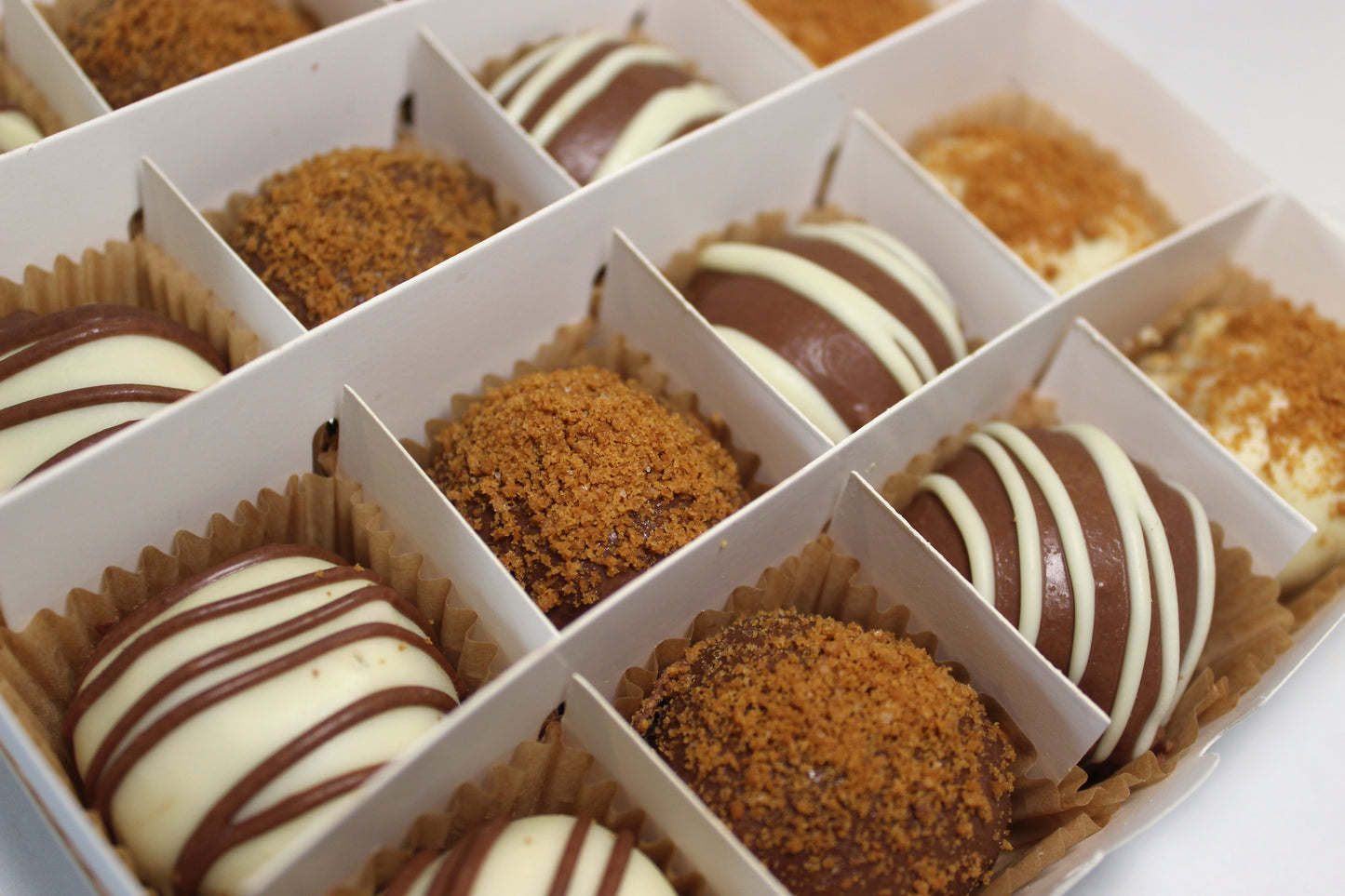 Lotus and Cinnamon Blondie Truffles