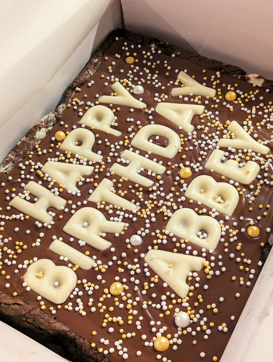 Personalised Brownie Slab