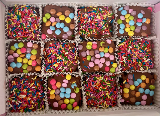 Colourful Brownie Box