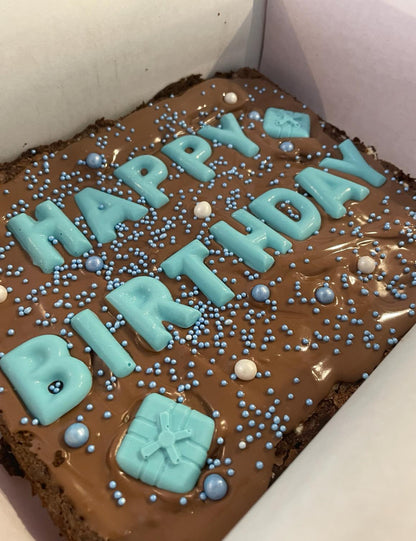 Personalised Brownie Slab