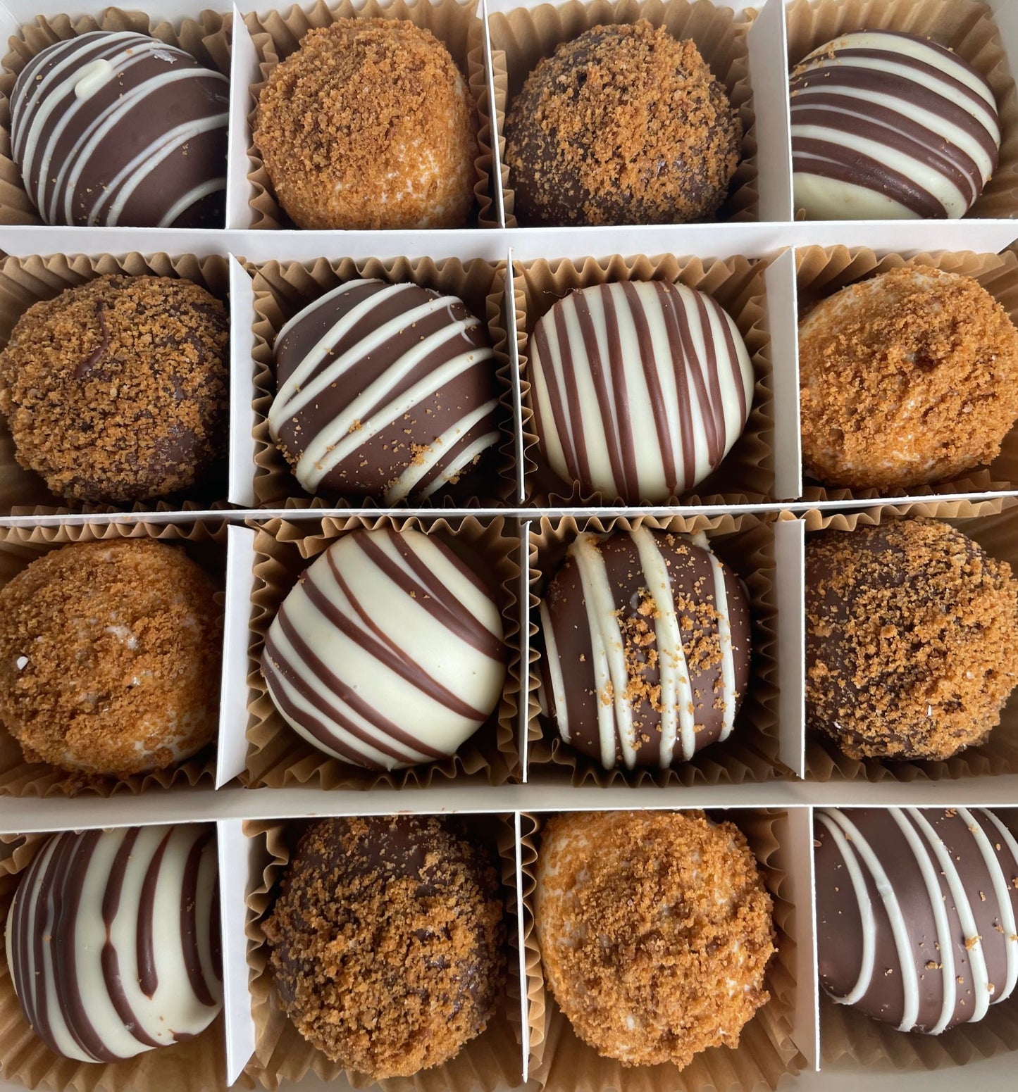 Lotus and Cinnamon Blondie Truffles